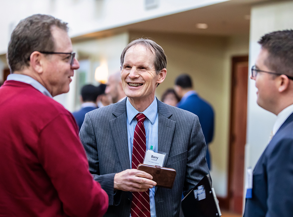 Rick Brown, PhD of Terraverde Energy, Barry Vesser of the Climate Center, and Dan Jennejohn of River City Bank